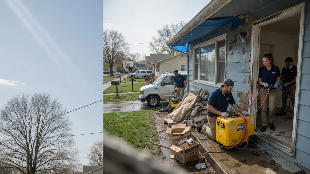 Basement Flood Cleanup in Wharncliffe, WV near me